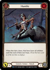 Humble (Blue) - Outsiders - Flesh and Blood TCG card