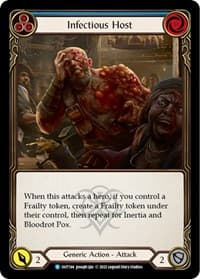 Infectious Host (Blue) - Outsiders - Flesh and Blood TCG card