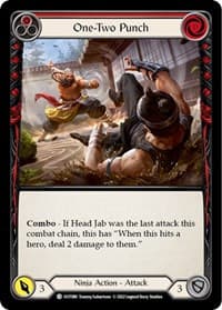 One-Two Punch (Red) - Outsiders - Flesh and Blood TCG card