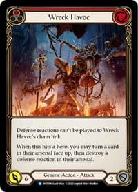 Wreck Havoc (Red) - Outsiders - Flesh and Blood TCG card