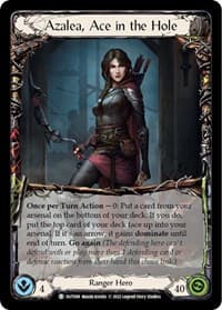 Azalea, Ace in the Hole - Outsiders - Flesh and Blood TCG card