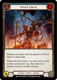 Wreck Havoc (Blue) - Outsiders - Flesh and Blood TCG card