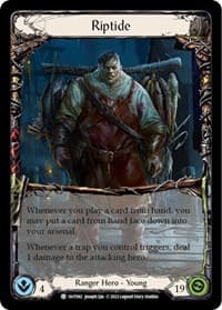 Riptide - Outsiders - Flesh and Blood TCG card