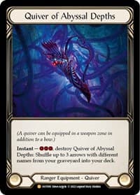 Quiver of Abyssal Depths - Outsiders - Flesh and Blood TCG card