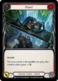 Prowl (Red) - Outsiders - Flesh and Blood TCG card