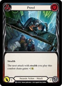 Prowl (Blue) - Outsiders - Flesh and Blood TCG card