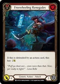 Freewheeling Renegades (Red) - Outsiders - Flesh and Blood TCG card