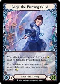 Benji, the Piercing Wind - Outsiders - Flesh and Blood TCG card
