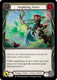 Amplifying Arrow - Outsiders - Flesh and Blood TCG card