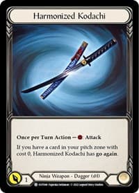 Harmonized Kodachi - Outsiders - Flesh and Blood TCG card