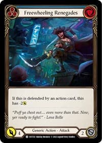 Freewheeling Renegades (Blue) - Outsiders - Flesh and Blood TCG card