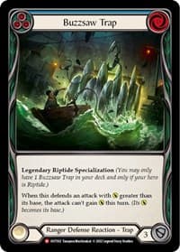 Buzzsaw Trap - Outsiders - Flesh and Blood TCG card