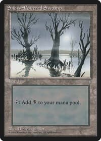 Snow-Covered Swamp - Ice Age - Magic: The Gathering card
