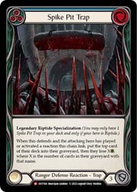 Spike Pit Trap - Outsiders - Flesh and Blood TCG card
