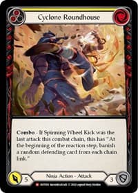 Cyclone Roundhouse - Outsiders - Flesh and Blood TCG card
