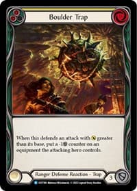 Boulder Trap (Yellow) - Outsiders - Flesh and Blood TCG card