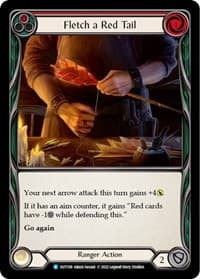 Fletch a Red Tail (Red) - Outsiders - Flesh and Blood TCG card