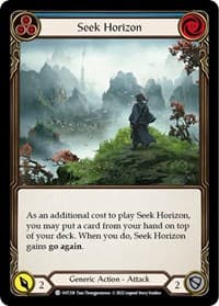 Seek Horizon (Blue) - Outsiders - Flesh and Blood TCG card