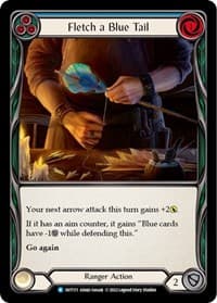 Fletch a Blue Tail (Blue) - Outsiders - Flesh and Blood TCG card