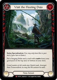 Visit the Floating Dojo - Outsiders - Flesh and Blood TCG card