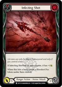 Infecting Shot (Red) - Outsiders - Flesh and Blood TCG card