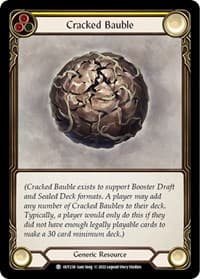 Cracked Bauble - Outsiders - Flesh and Blood TCG card