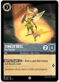 Tinker Bell - Tiny Tactician - The First Chapter - Disney Lorcana card