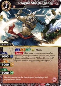 Dragno Shock Troop - Starter Deck 01: Dragon Onslaught - Battle Spirits Saga card