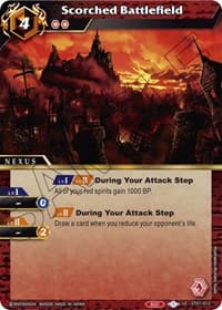Scorched Battlefield - Starter Deck 01: Dragon Onslaught - Battle Spirits Saga card