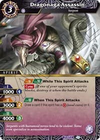 Dragonaga Assassin - Starter Deck 02: Call of the Curse - Battle Spirits Saga card