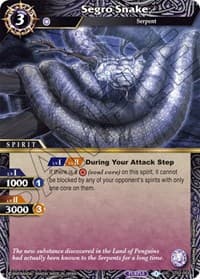 Segro Snake - Starter Deck 02: Call of the Curse - Battle Spirits Saga card