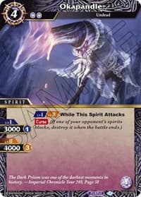 Okapandle - Starter Deck 02: Call of the Curse - Battle Spirits Saga card