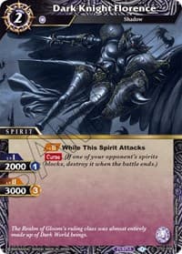 Dark Knight Florence - Starter Deck 02: Call of the Curse - Battle Spirits Saga card