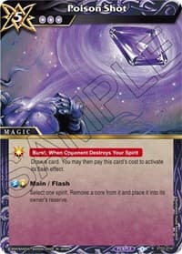 Poison Shot - Starter Deck 02: Call of the Curse - Battle Spirits Saga card