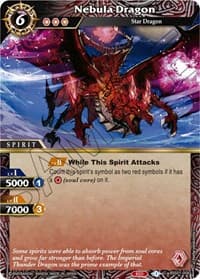 Nebula Dragon - Dawn of History - Battle Spirits Saga card