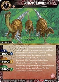 Oviraptodon - Dawn of History - Battle Spirits Saga card