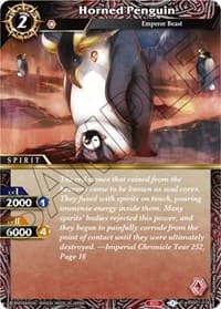 Horned Penguin - Dawn of History - Battle Spirits Saga card