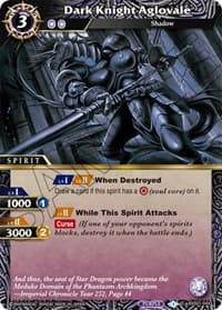Dark Knight Aglovale - Dawn of History - Battle Spirits Saga card