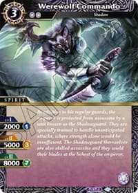 Werewolf Commando - Dawn of History - Battle Spirits Saga card