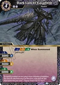 Dark Lancer Cavaliere - Dawn of History - Battle Spirits Saga card