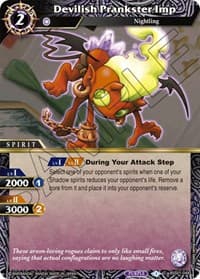 Devilish Prankster Imp - Dawn of History - Battle Spirits Saga card