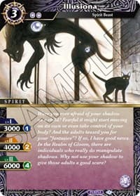 Illusiona - Dawn of History - Battle Spirits Saga card