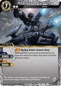 Heavy Tank Curiosity - Dawn of History - Battle Spirits Saga card