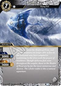 Bullet Ray - Dawn of History - Battle Spirits Saga card