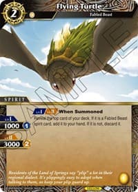 Flying Turtle - Dawn of History - Battle Spirits Saga card