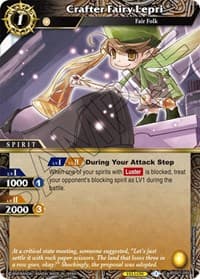 Crafter Fairy Lepri - Dawn of History - Battle Spirits Saga card
