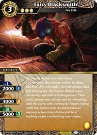 Fairy Blacksmith - Dawn of History - Battle Spirits Saga card