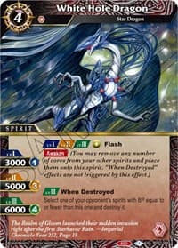 White Hole Dragon - Dawn of History - Battle Spirits Saga card