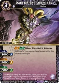 Dark Knight Palomides - Dawn of History - Battle Spirits Saga card