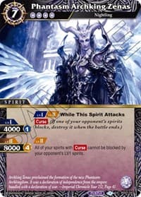 Phantasm Archking Zenas - Dawn of History - Battle Spirits Saga card